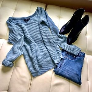 Blue sweater